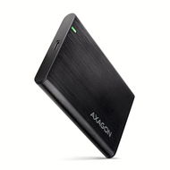 AXAGON EE25-A6C, screwless RAW alu box 2,5" HDD/SSD, SuperSpeed USB-C 5Gbps - Külső merevlemez ház