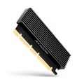 AXAGON PCEM2-XS, 1x internal M.2 NVMe slot, PCIe X16/X8/X4 card w. passive alu heatsink