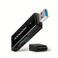 Kártyaolvasó AXAGON CRE-S2N SUPERSPEED USB-A SD / microSD Card Reader - Čtečka karet