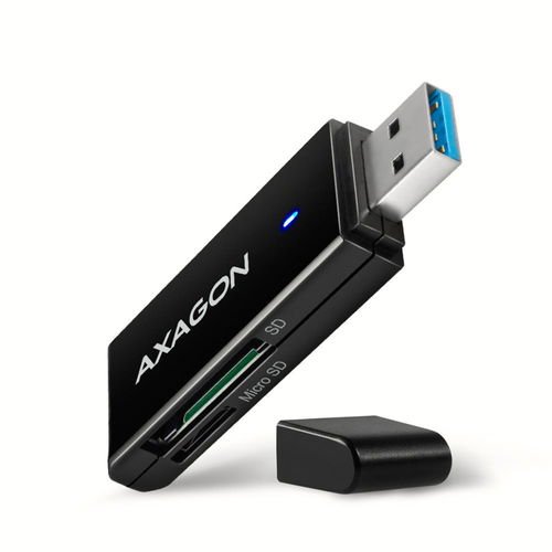 AXAGON CRE-S2N SUPERSPEED USB-A SD/microSD card reader - Čítačka kariet - Hlavný obrázok