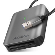 AXAGON CRE-S3, 3-slot & lun card reader, UHS-II support, SUPERSPEED USB-A - Čtečka karet