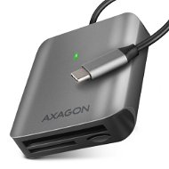 AXAGON CRE-S3C, 3-slot & lun card reader, UHS-II support, SUPERSPEED USB-C - Kártyaolvasó
