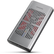 AXAGON EEM2-20GD, Dual M.2 NVMe SSD CLONE MASTER Enclosure, USB-C 20Gbps - Hard Drive Enclosure