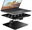 STND-LQB aluminium HQ laptop stand 10"-17.3" adjustable height and angle, black