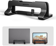 AXAGON STND-VB vertical aluminium laptop stand 10"-17.3" adjustable spacing, black - Laptop Stand