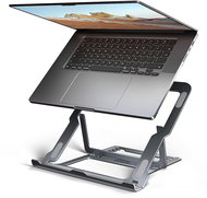 AXAGON STND-LAG aluminium laptop stand 10"-17.3" adjustable height, grey - Laptop Stand