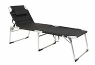 Linder Exclusiv Zahradní lehátko XXL Black - Zahradní lehátko