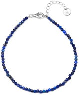 Agato Mineral bracelet with lazurite POL-B02/21L (Ag925/1000, 1,8 g) - Bracelet