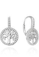 Agato Pendant earrings Tree of Life AGUC3555 (Ag925/1000, 2,9 g) - Earrings