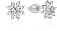 Agato Silver earrings with cubic zirconia AGT-E071SW (Ag925/1000, 1,29 g) - Earrings