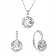 Agato Silver jewellery set Tree of Life AGSET368R (Ag925/1000, 5,5 g) - Jewellery Gift Set