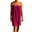Sauna Towel Tunic, Fuchsia
