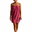 Tunic Sauna Towel, Raspberry