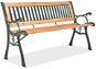 Aga lavička MR2013, 125 × 52 × 73 cm - Záhradná lavička