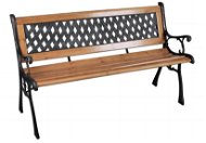 Aga lavička MR2008, 125 × 52 × 73 cm - Zahradní lavice