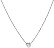 AGAIN Jewelry Silver necklace with heart AJNA0002 (Ag925/1000, 2,13 g) - Necklace