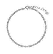 AGAIN Jewelry Silver tennis bracelet with cubic zirconia AJNR0001 (Ag925/1000, 3,29 g) - Bracelet