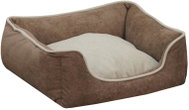 Aga Bed 60 × 50 × 16 cm brown - Pet Bed