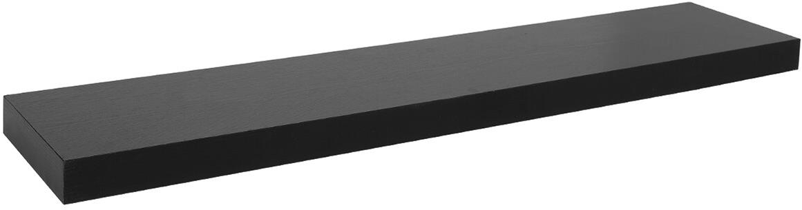 Aga fali polc 60×23,5 cm, fekete