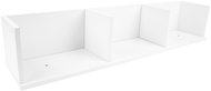 Aga Wall shelf 79 × 15 × 16 cm, white - Shelf