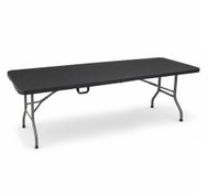 Aga Garden folding table 240 × 74 × 74 cm, black - Garden Table