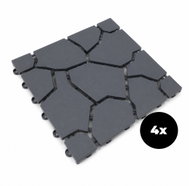 Aga Terasová dlaždice 28,2 × 28,2 cm 4 ks - WPC Tiles