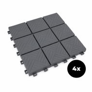 Aga Terasové dlaždice 30 × 30 cm 4 ks - WPC Tiles