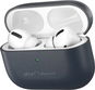 AlzaGuard Genuine Leather Case pro AirPods Pro 2 - modré - Pouzdro na sluchátka