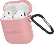 AlzaGuard Premium Silicon Case for AirPods 1st and 2nd Gen Pink - Headphone Case