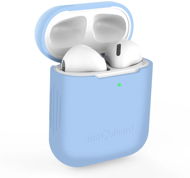 AlzaGuard Skinny Silicone Case für Airpods 1. und 2. Generation - blau - Kopfhörer-Hülle