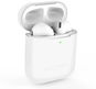 Headphone Case AlzaGuard Skinny Silicone Case for Airpods 1st and 2nd generation, White - Pouzdro na sluchátka