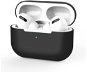 AlzaGuard Skinny Silicone Case für Airpods Pro - schwarz - Kopfhörer-Hülle