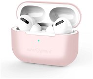 AlzaGuard Skinny Silicone Case for Airpods Pro, Pink - Headphone Case