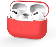 AlzaGuard Skinny Silicone Case for Airpods Pro, Red - Headphone Case
