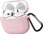 AlzaGuard Skinny Silicone Case pro Airpods 4 růžové - Pouzdro na sluchátka