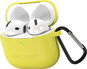 AlzaGuard Skinny Silicone Case pro Airpods 4 žluté - Pouzdro na sluchátka