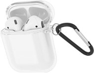 AlzaGuard Crystal Clear TPU Case for AirPods 1st and 2nd generation - Headphone Case