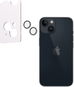 Ochranné sklo na objektiv AlzaGuard Elite Lens Protector pro iPhone 14 / 14 Plus čiré s instalačním rámečkem - Ochranné sklo na objektiv