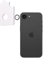 Ochranné sklo na objektiv AlzaGuard Elite Lens Protector pro iPhone 16e čiré s instalačním rámečkem - Ochranné sklo na objektiv