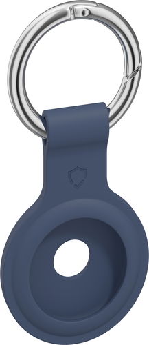AlzaGuard Silicone Keychain für Airtag blau - AirTag Schlüsselanhänger - Hauptbild