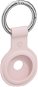AlzaGuard Silicone Keychain for Airtag pink - AirTag Key Ring