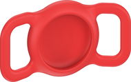AlzaGuard Pet Collar Mount for AirTag - piros - AirTag tok