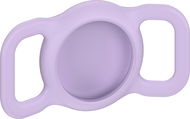 AlzaGuard Pet Collar Mount for AirTag fialový - AirTag pouzdro