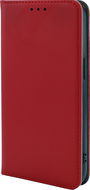 Pouzdro na mobil AlzaGuard Book Flip Case pro iPhone 13 červené - Pouzdro na mobil