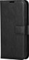 AlzaGuard Book Flip Case iPhone 14 fekete tok - Mobiltelefon tok