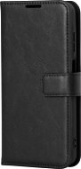 Mobiltelefon tok AlzaGuard Book Flip Case Samsung Galaxy A25 5G fekete tok - Pouzdro na mobil