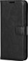 Mobiltelefon tok AlzaGuard Book Flip Case Samsung Galaxy S21 FE fekete tok - Pouzdro na mobil