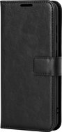 AlzaGuard Book Flip Case Samsung Galaxy S21 FE fekete tok - Mobiltelefon tok