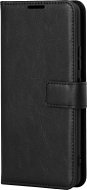 Puzdro na mobil AlzaGuard Book Flip Case pre Motorola Moto G72 čierne - Pouzdro na mobil