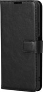 Mobiltelefon tok AlzaGuard Book Flip Case Xiaomi Redmi Note 12 4G fekete tok - Pouzdro na mobil